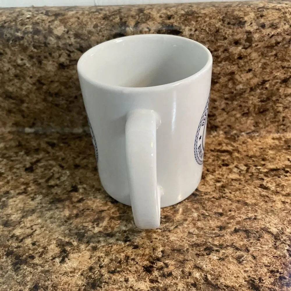 Department of‎ the navy White Ceramic Coffee Tea Cup Mug